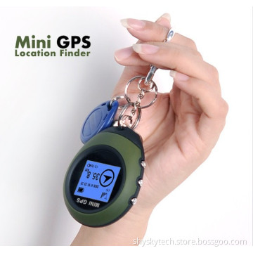 GPS tracker Mini Handheld navigation watch tracker for Outdoor Sport Date Logger Back track Personal Location Finder